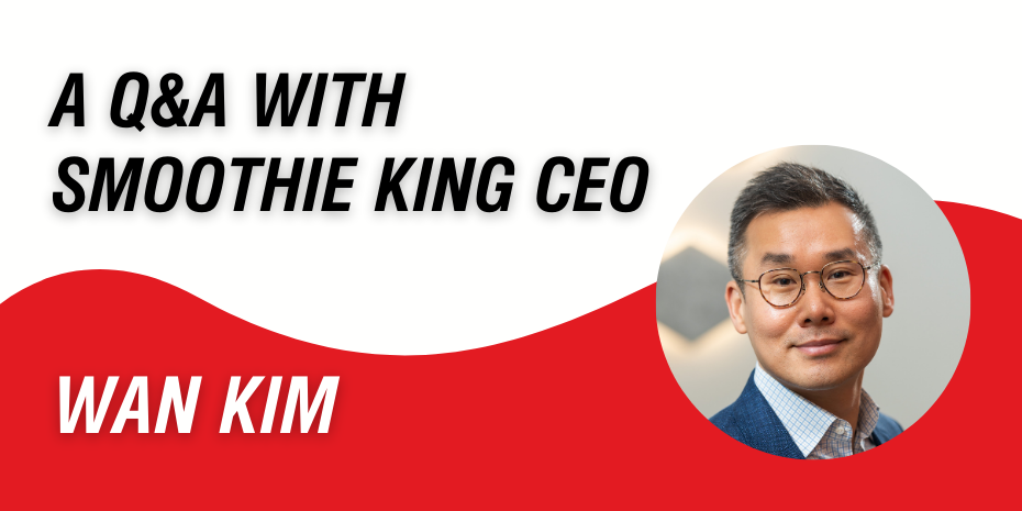 Smoothie King CEO Waan Kim participates in an insightful Q&A session.