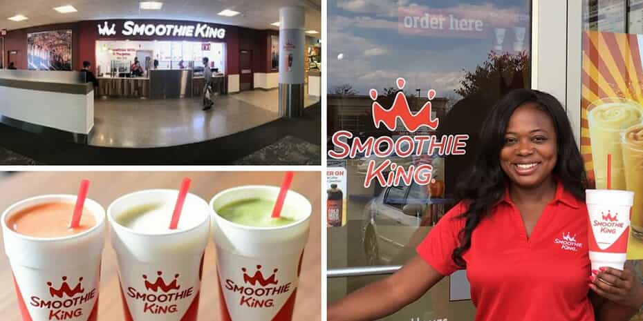 Colorful and delicious smoothie options from one of the biggest smoothie chains.
