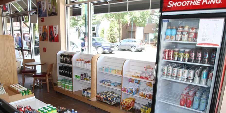 The Staggering Difference a Subtle Change in Restaurant Technology Can Make inside a Smoothie King store.