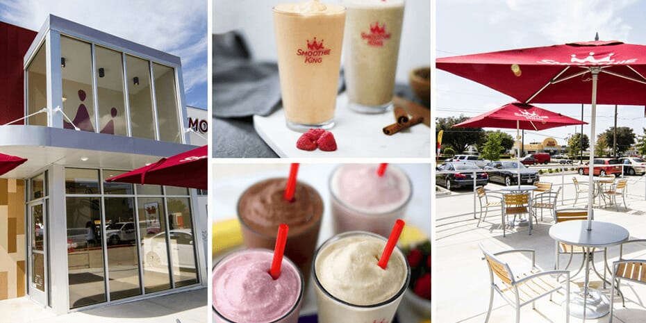 Revive and hydrate with a fruit smoothie from Smoothie King franchise, biggest smoothie chains.