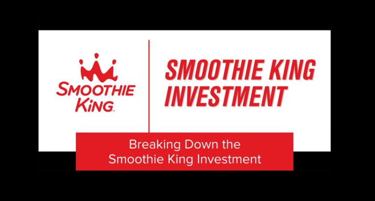 Breaking down the Smoothie King Franchise investment.