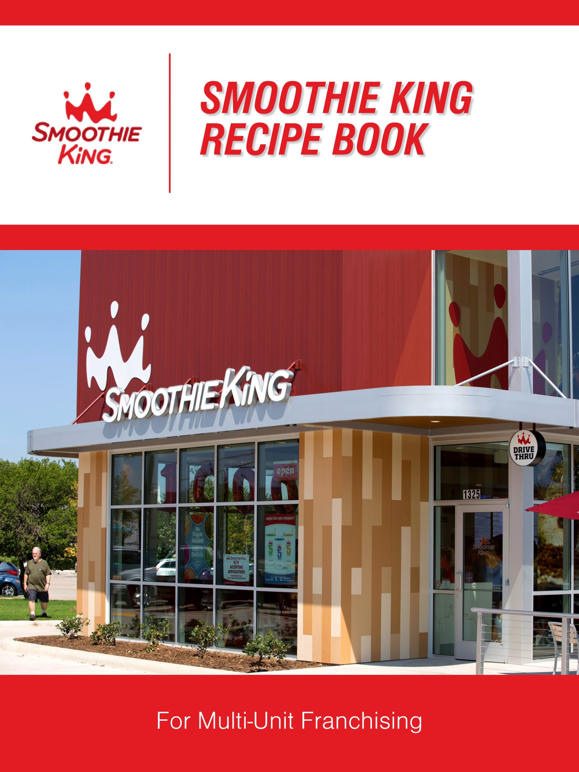 Smoothie King Recipe Book for Multi Unit Franchising