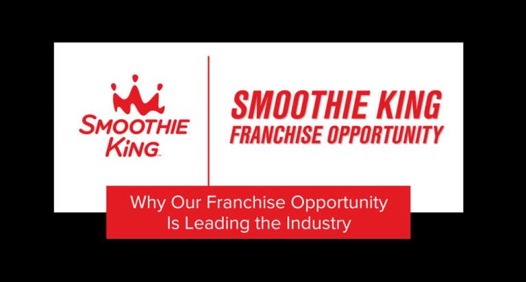 Smoothie King's leading franchise opportunity.